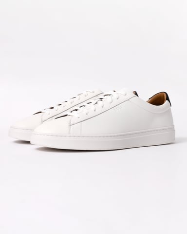 Heren Leren Sneakers in Wit