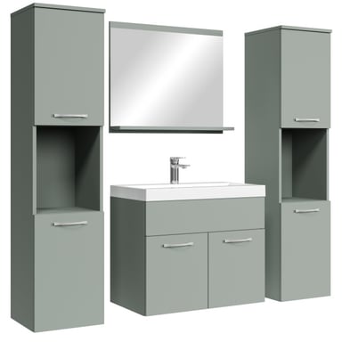 Badplaats Badkamermeubel set montreal xl 60 x 35 cm mat badmeubel met