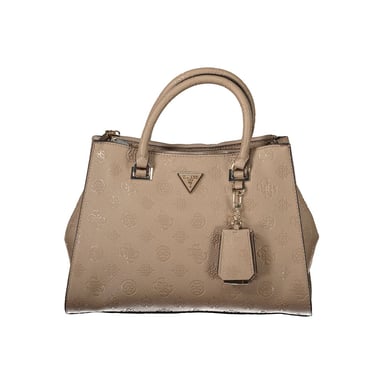 Brown Polyethylene Handbag