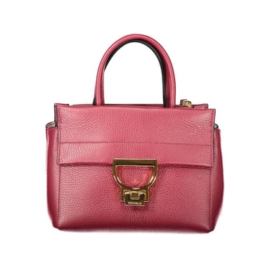 Purple Leather Handbag