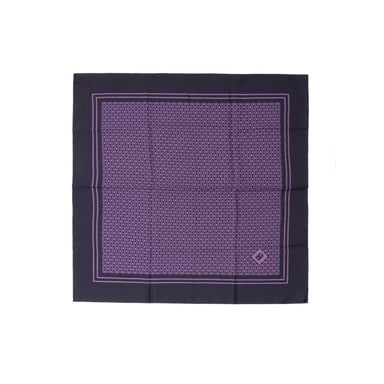 Silk Scarf Geometric Pattern