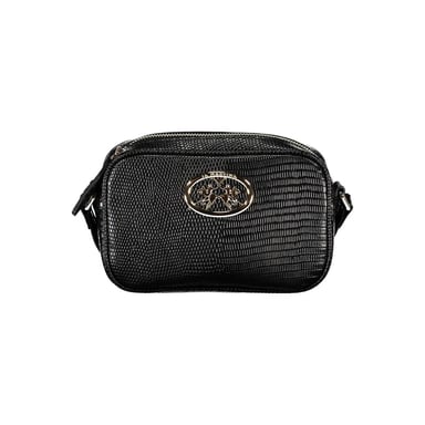 La Martina Black Polyethylene Handbag