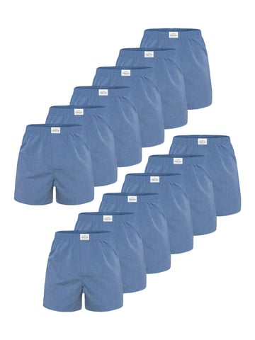 Lakeford & Sons Men Boxer American Boxershorts Herren 12-Pack in klassischen Designs