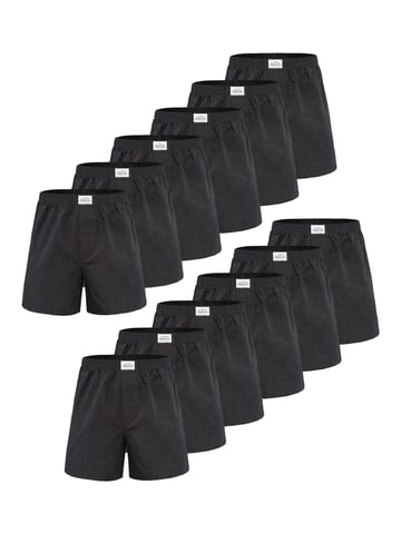 Lakeford & Sons Men Boxer American Boxershorts Herren 12-Pack in klassischen Designs