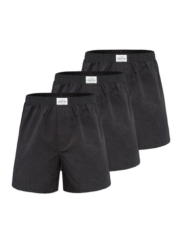 Lakeford & Sons Men Boxer American Boxershorts Herren 3-Pack in klassischen Designs