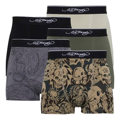 5-Pack Heren Katoenen Ademend Boxers Ondergoed - Arjin Collectie