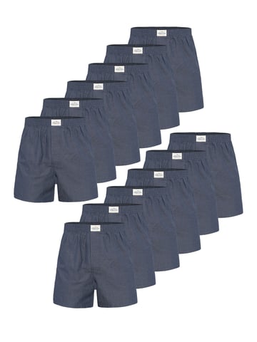 Lakeford & Sons Men Boxer American Boxershorts Herren 12-Pack in klassischen Designs