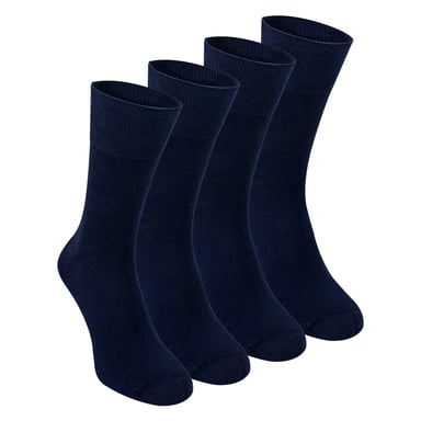 4 Paar Heren Bamboe Sensorische Sokken - Zachte Naadloze Comfort Sokken voor de Hele Dag