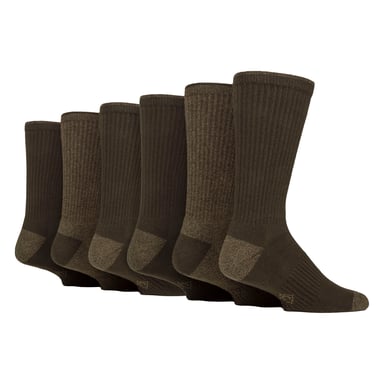 6 Paar Mannen Waterafstotende Middelzware Buiten Sokken voor Wandelen & Hiking