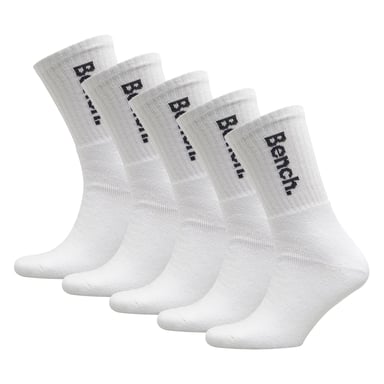 5 Paar Heren Crew Katoenen Sokken - Sport Ademend Comfort Sokken