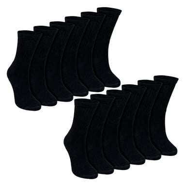12 Pack Boys Breathable Cotton Sport Socks