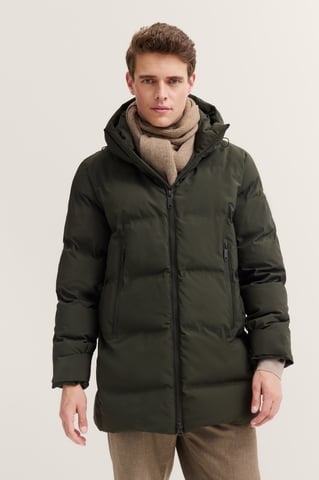 Bugatti Herren Steppparka wasserdicht, atmungsaktiv und mit Kapuze