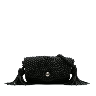 Braided Tassel Crossbody Bag