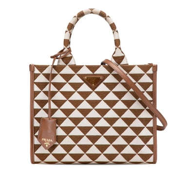 Triangel Jacquard Tote