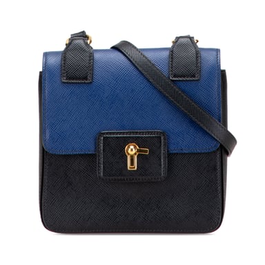 Crossbody Tvåfärgad Claffväska
