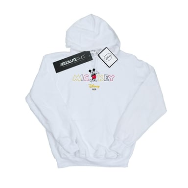 Disney Mens Mickey Mouse 1928 Hoodie (White)