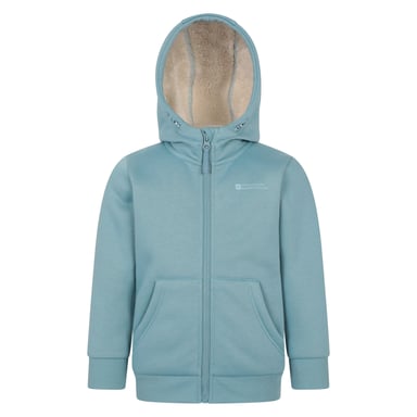 Mountain Warehouse Childrens/Kids Alpine II Full Zip Hoodie (Teal)