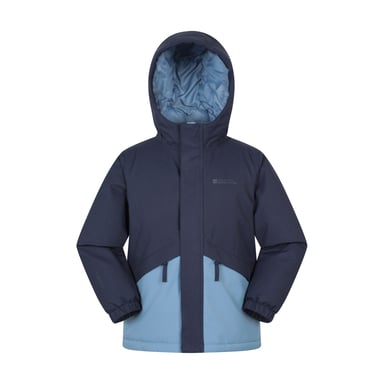 Mountain Warehouse Childrens/Kids Cyclone Waterproof Padded Jacket (Navy)