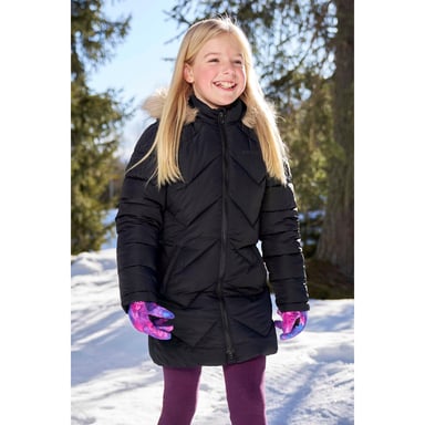 Mountain Warehouse Childrens/Kids Galaxy Water Resistant Padded Jacket (Black)
