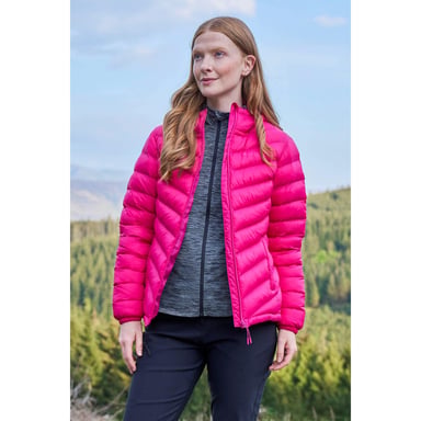 Mountain Warehouse Womens/Ladies Seasons Padded Jacket (Bright Pink)