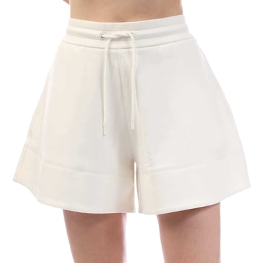 Emporio Armani Sweatshorts, enfärgade, dam/dam (Vit)