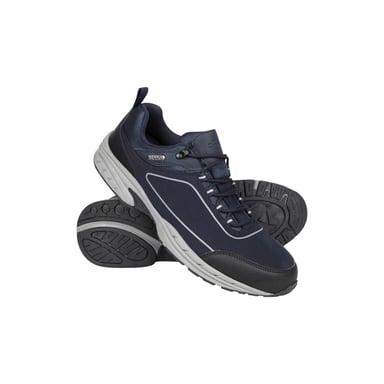 Mountain Warehouse Mens Ramble Softshell Waterproof Trainers (Navy)
