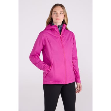 Mountain Warehouse Womens/Ladies Swerve Packaway Waterproof Jacket (Bright Pink)