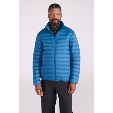 Mountain Warehouse Mens Featherweight II Down Jacket (Blue)