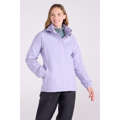 Mountain Warehouse Womens/Ladies Pakka II Waterproof Jacket (Lilac)