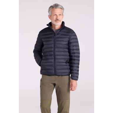 Mountain Warehouse Mens Featherweight II Down Jacket (Jet Black)