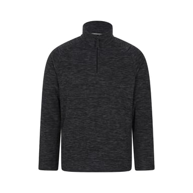 Mountain Warehouse Mens Snowdon II Fleece Top (Black)