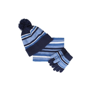 Mountain Warehouse Isotherm Beanie & Gloves Set (Blue)