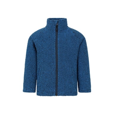 Mountain Warehouse Childrens/Kids Ash Melange Full Zip Fleece Jacket (Blue)