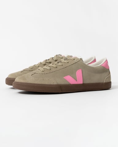 Volley Trainers in Sage Green