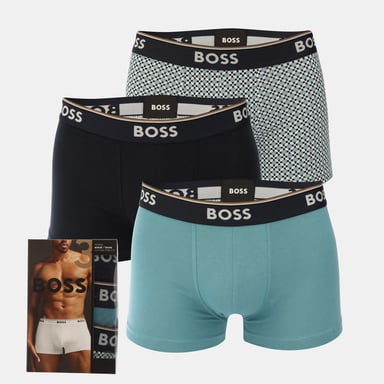 Herrens Boss 3-pack med Power Design kalsonger i flera färger