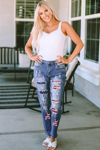 Slitna skinny jeans