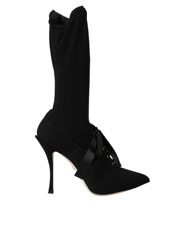 Dolce Gabbana Snörstövlar Svart