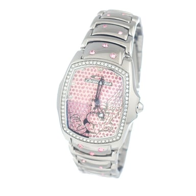 Tweety Roze Glitter Horloge