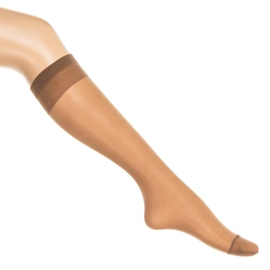 Pack of 2 Helanca Women's Sheer and Elastic Mini Tights 20 DEN KETY