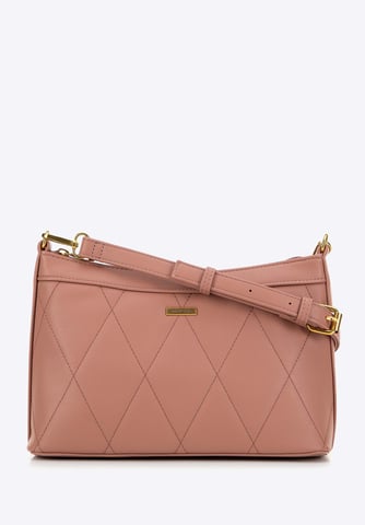 Wittchen Women's Baguette Bag in eco-leather with stitching pink eco-leather