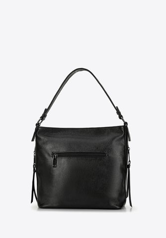 Wittchen Women's handbag eco-leather bag shiny black black eco-leather
