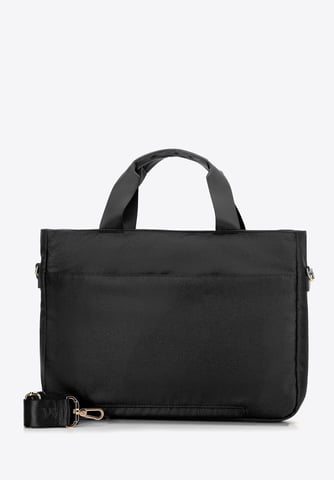 Wittchen Women's 14" Laptop Bag with Quilting Black Black Polyester
