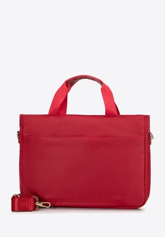 Wittchen Women's 14" Laptop Bag with Quilting Cherry Cherry Polyester