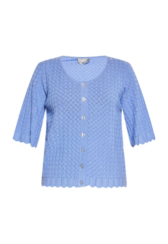 usha Cardigan women pigeon blue