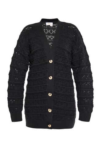 usha Cardigan women black