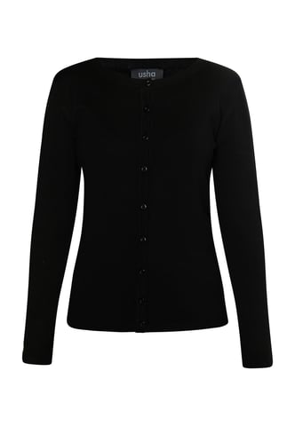 usha Cardigan women black