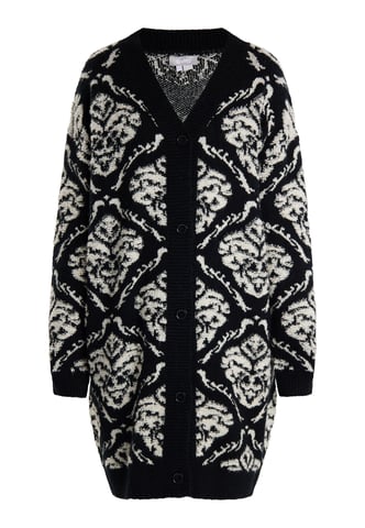 usha Cardigan women black/cream