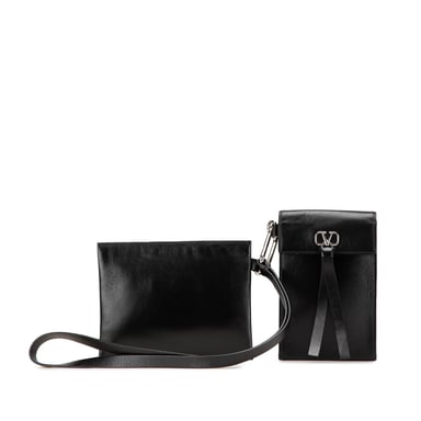 Läder Crossbody-väska
