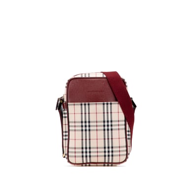 Checkered Crossbody Bag