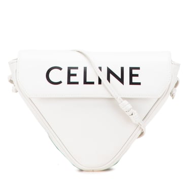 Triangel Läder Crossbody-väska
